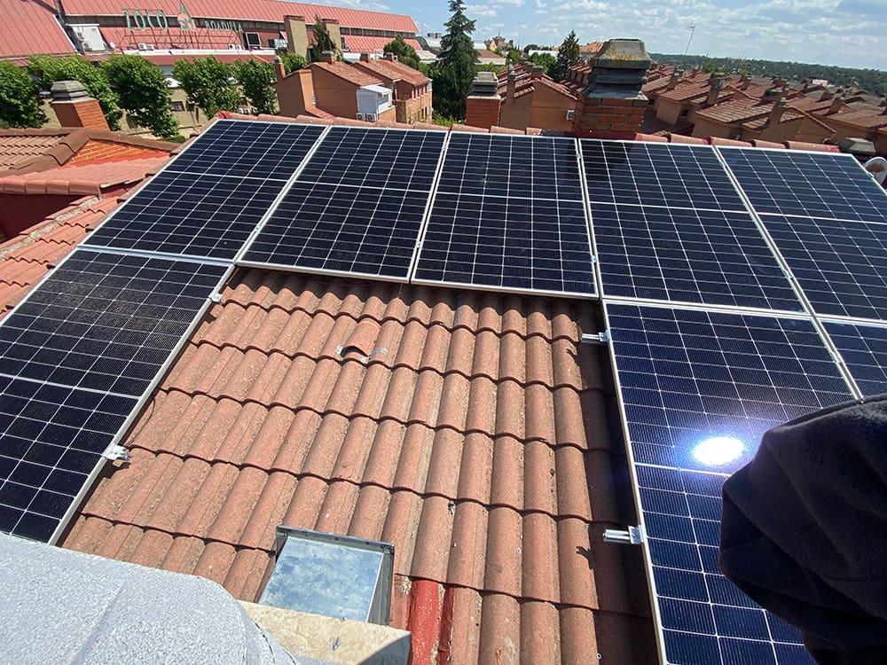 instalación placas solares
